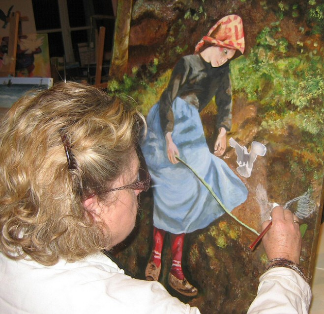 Chantal Gerardin  l'Atelier du Pommier de Saint Clair sur Epte